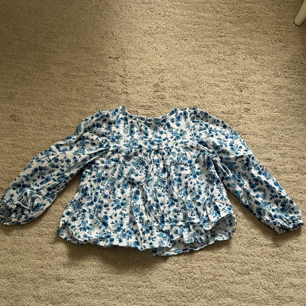 Zara Floral Blouse